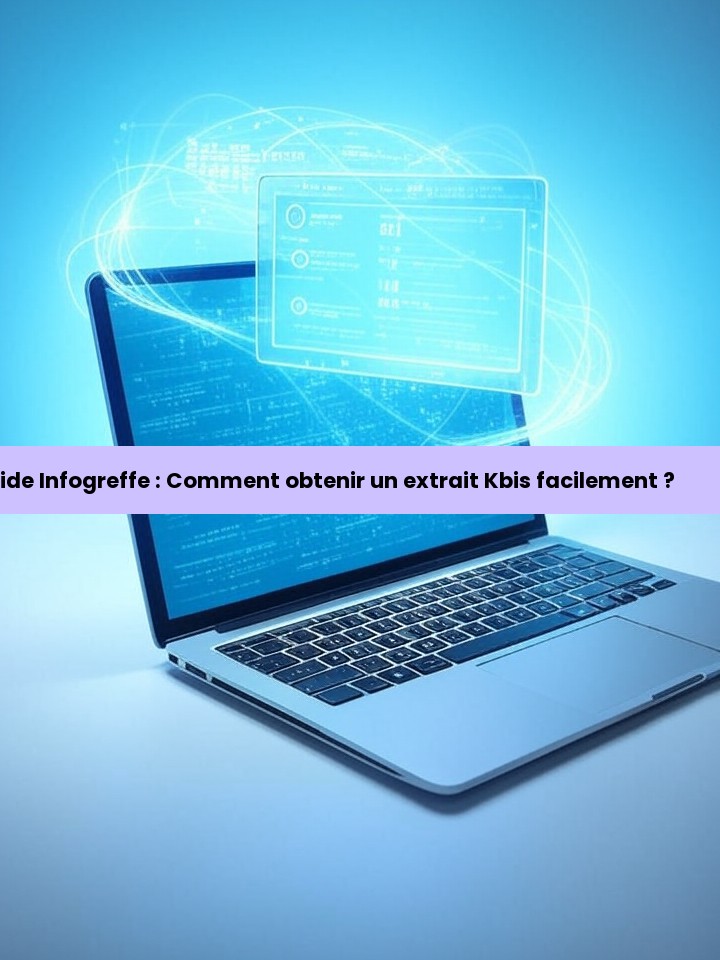 Guide Infogreffe : Comment obtenir un extrait Kbis facilement ?