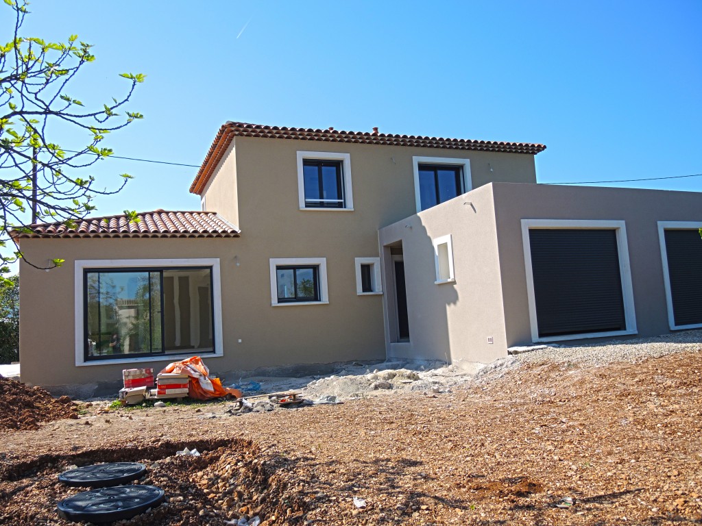 Couleur façade maison taupe