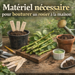 matériel pour bouturere un rosier
