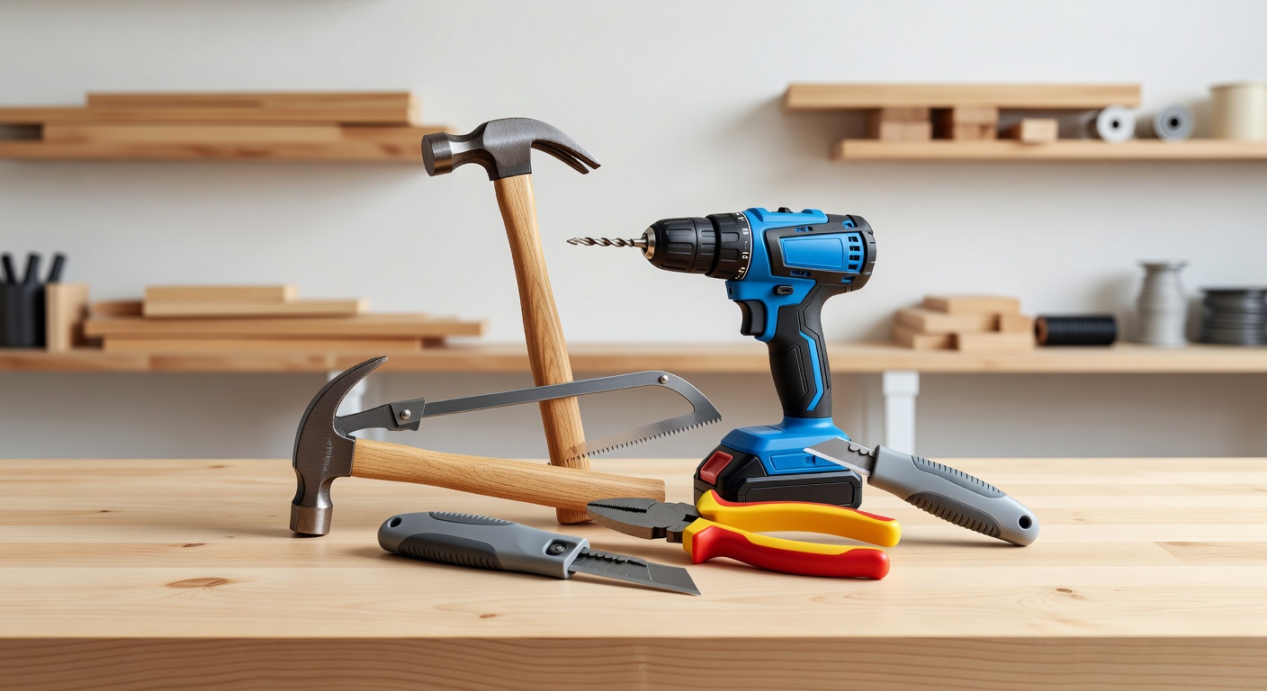 Outils en E – bricolage et rénovation maison