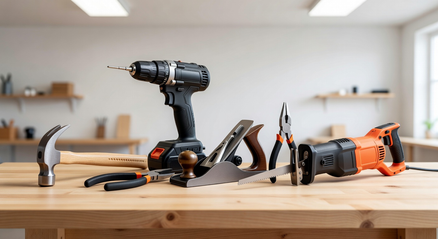 Outils en P – bricolage et rénovation maison