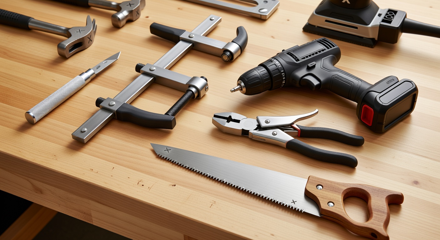 Outils en X – bricolage et rénovation maison