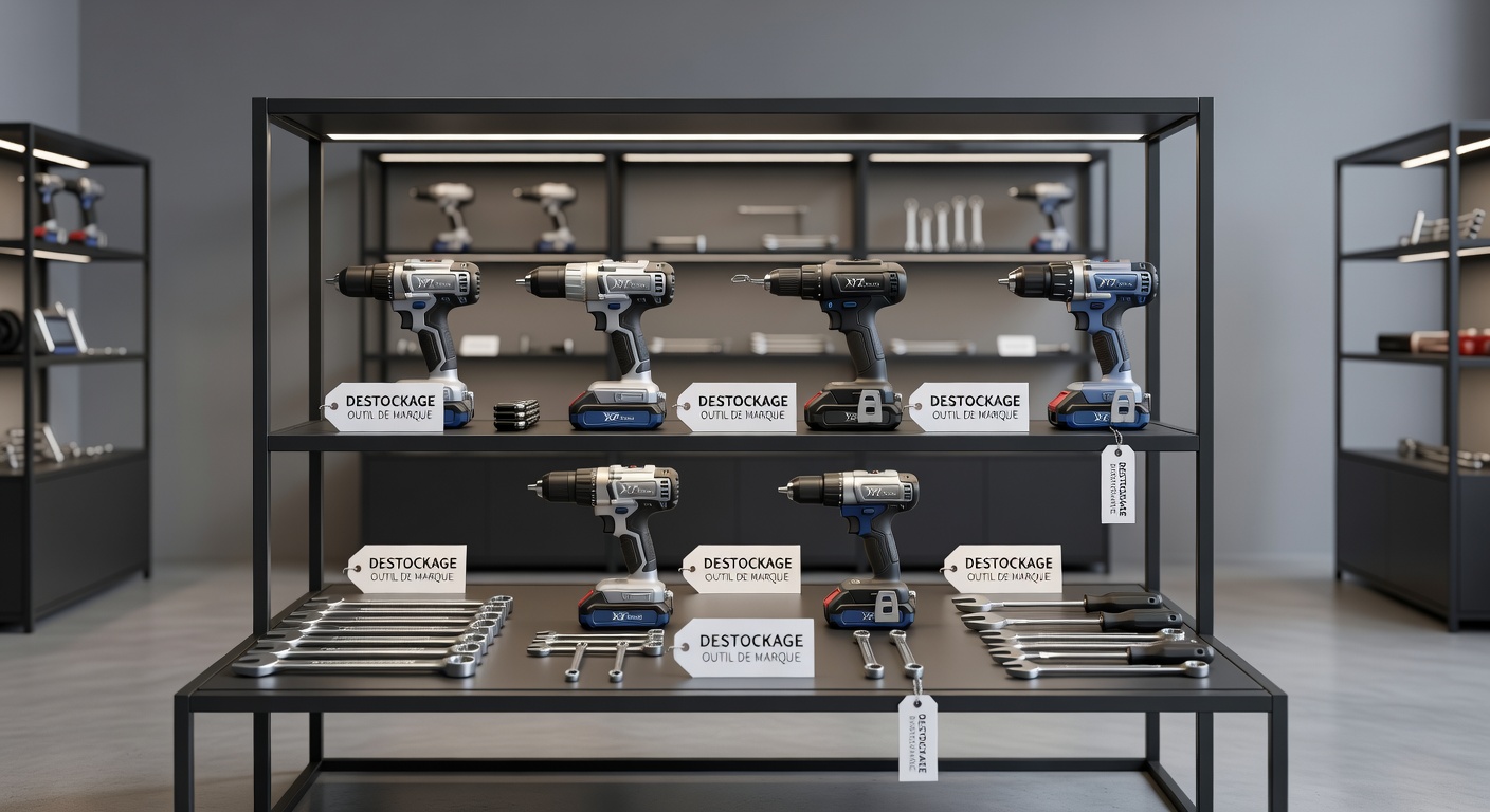 destockage outil de marque