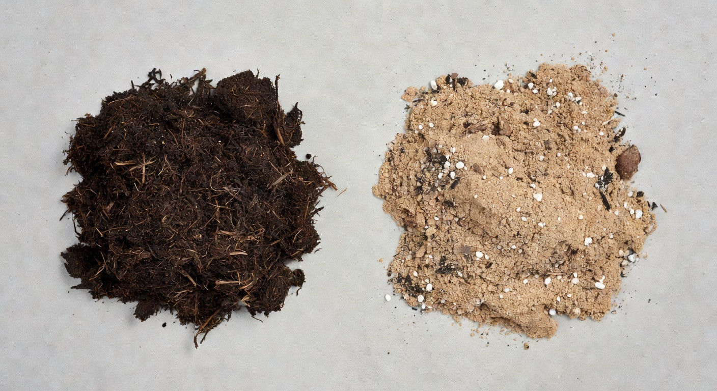 difference tourbe terreau