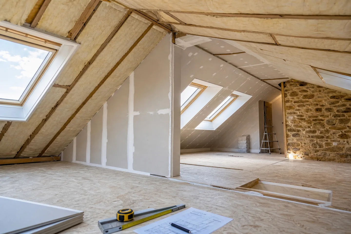 Prix isolation combles aménagés 100 m²